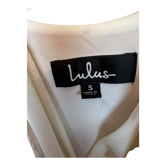 Lulus Floral Womens Coquette Cottagecore Dress Girly Romantic Small Flutter - Picture 7 of 8